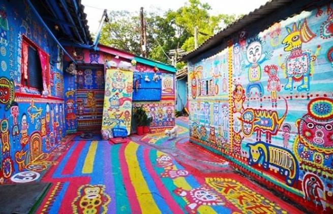 Taichung: Ένα χωριό γεμάτο σχέδια και χρώματα