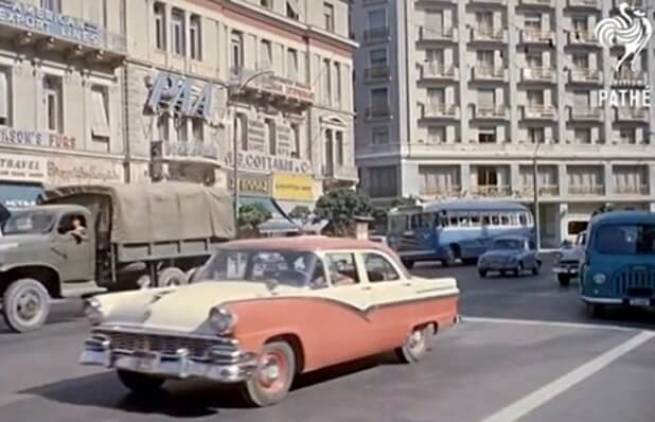 Η μαγευτική Αθήνα του 1961 σε ένα συγκλονιστικό video