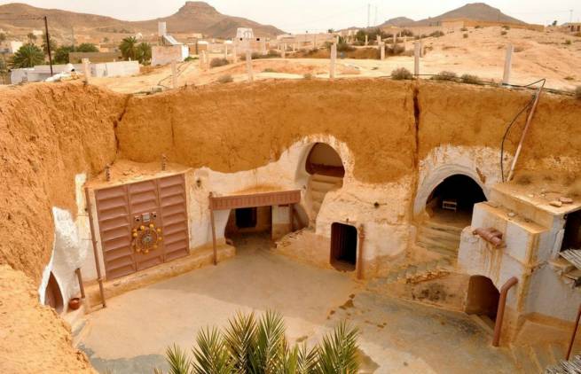 Τα υπόγεια σπίτια της Τυνησίας