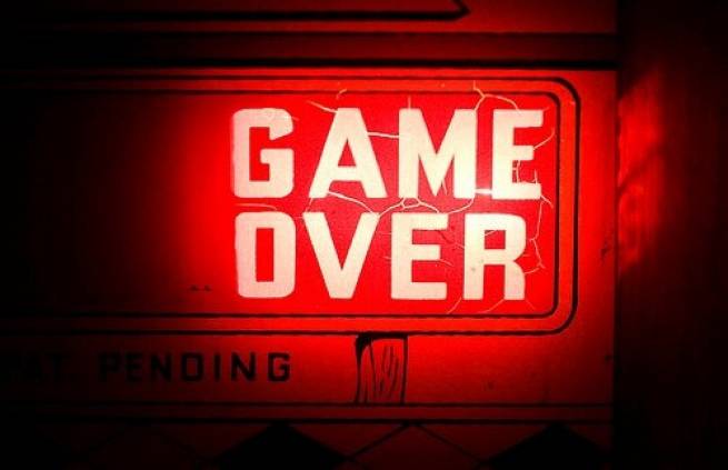 The game is over