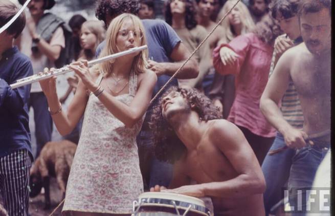 Μέσα στο πλήθος του Woodstock, 1969