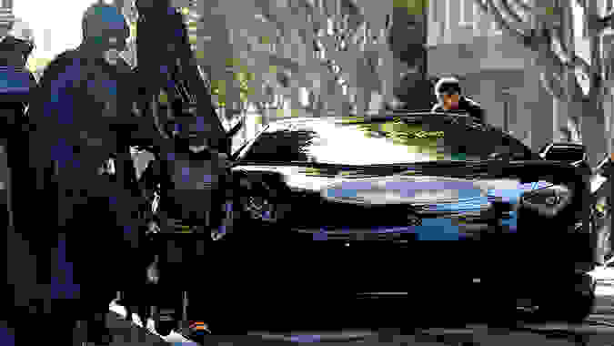 Batkid Lamborghini a l