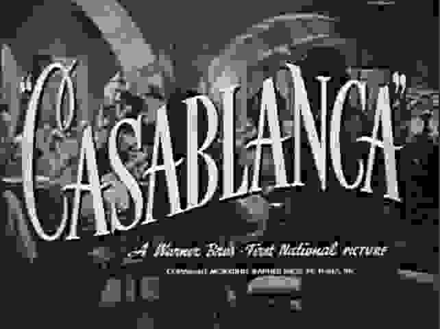 Casablanca title