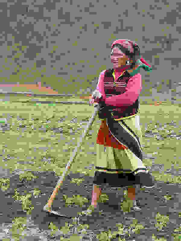 Mosuo woman near Lugu Lake