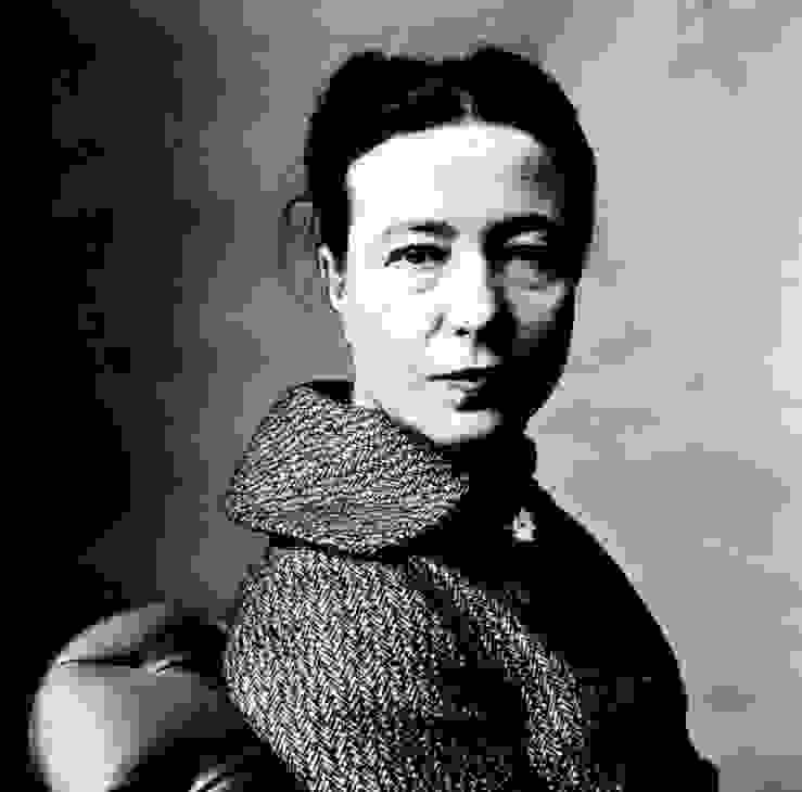 Simone de Beauvoir Irving Penn 
