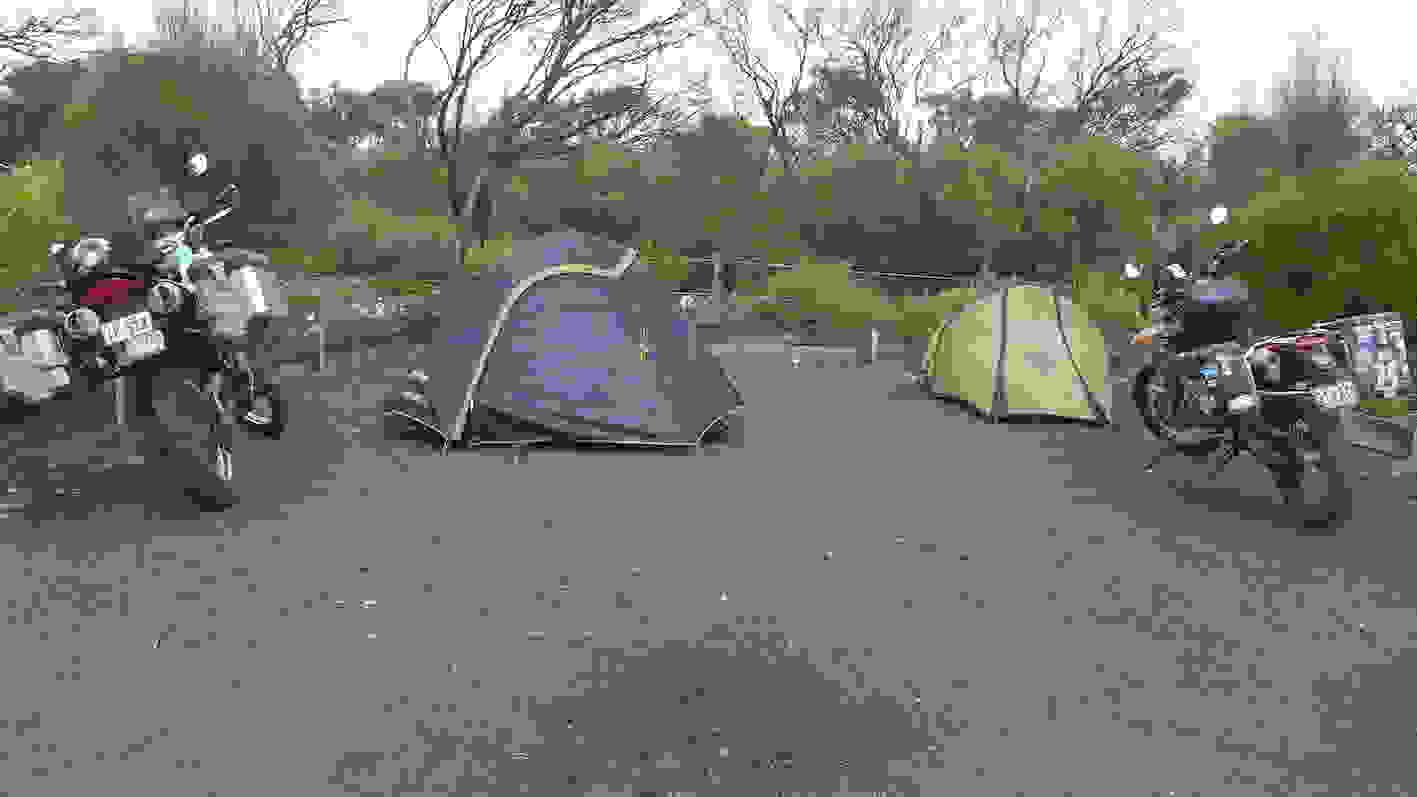 P1030342-Bikes---tents-in-Kangaroo-Island