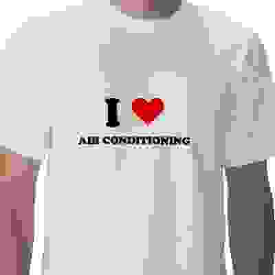 i love air conditioning tshirt1