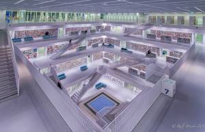 Stuttgart Stadtbibliothek: Το “λευκό θαύμα” της Στουτγκάρδης