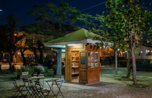 Στη Μεσσηνία περίπτερο που έπαψε να λειτουργεί μεταμορφώθηκε σε δανειστική βιβλιοθήκη
