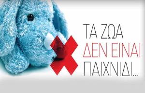 Τα ζώα δεν είναι παιχνίδια (video)