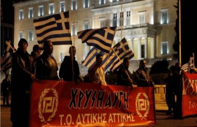 Ισχνή η συμμετοχή στη συγκέντρωση της Χ.Α