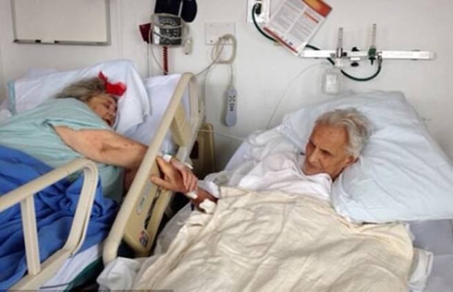 Έζησαν μαζί για 60 χρόνια, πέθαναν μαζί ...