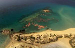 Πόλη κάτω από τη θάλασσα της Ελαφονήσου (video)