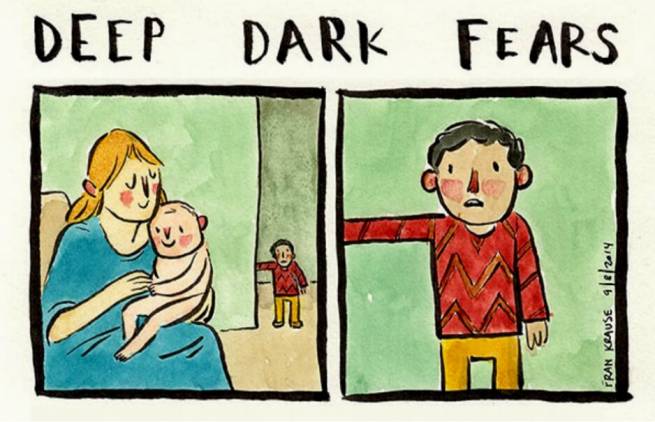 Βαθιές, σκοτεινές φοβίες μετατρέπονται σε comics