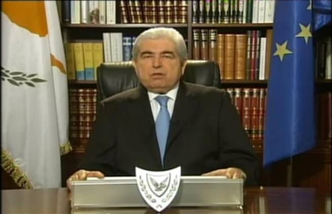 Γκάφα: Έπαιξαν το περσινό πρωτοχρονιάτικο μήνυμα του Χριστόφια