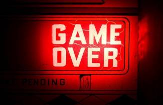 The game is over