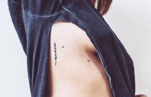 Τα μίνιμαλ tattoos της Miso
