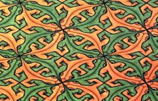 Lizard 2. by M.C.Escher
