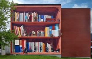 Book street art