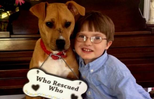 Πώς ένα κακοποιημένο κουτάβι βοήθησε 8χρονο αγοράκι με αυτισμό!